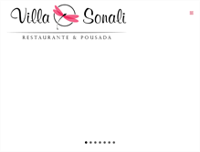 Tablet Screenshot of pousadavillasonali.com.br